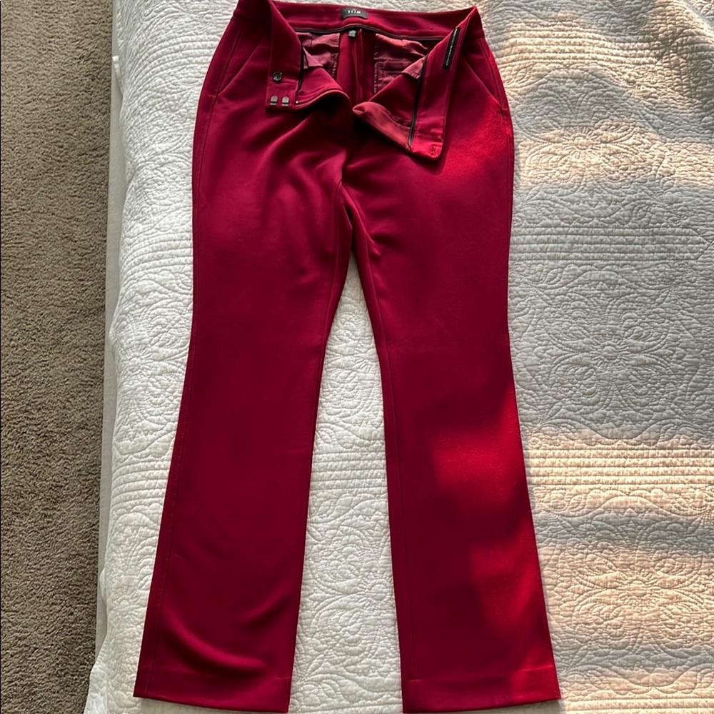 Chic Red Trousers